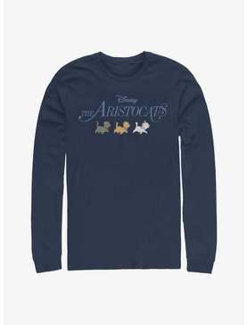 Disney The Aristocats Kitten Walk Logo Long Sleeve T-Shirt, , hi-res