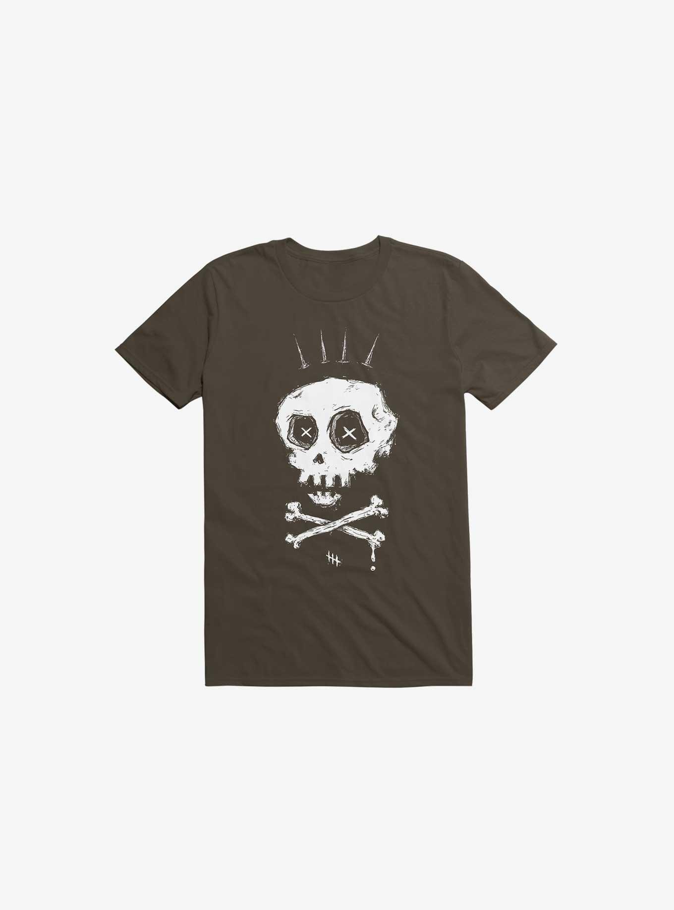 Crown Old Bones Brown T-Shirt