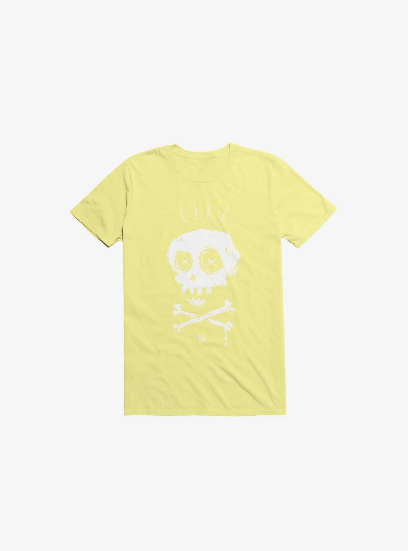Crown Old Bones Corn Silk Yellow T-Shirt