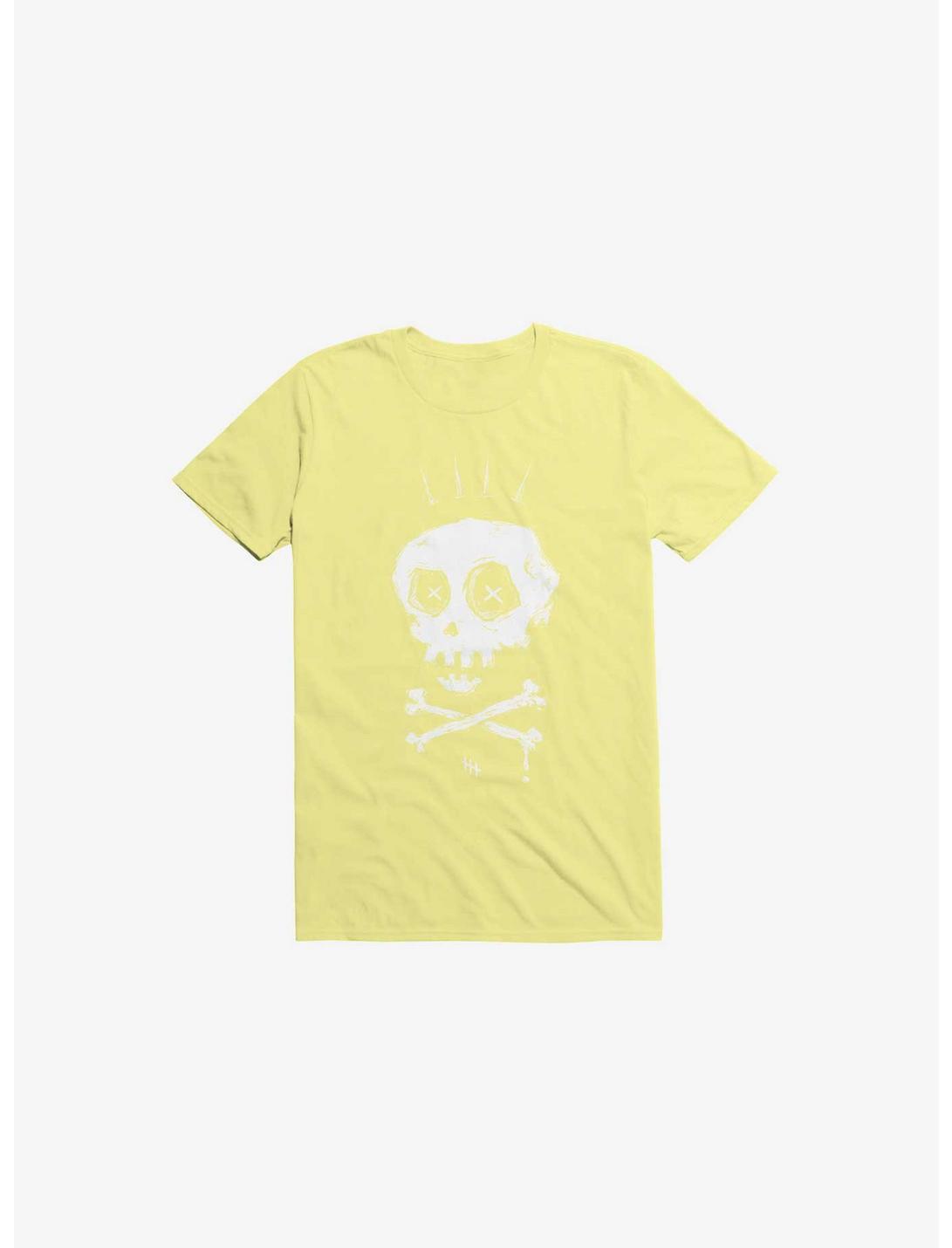 Crown Old Bones Corn Silk Yellow T-Shirt, CORN SILK, hi-res