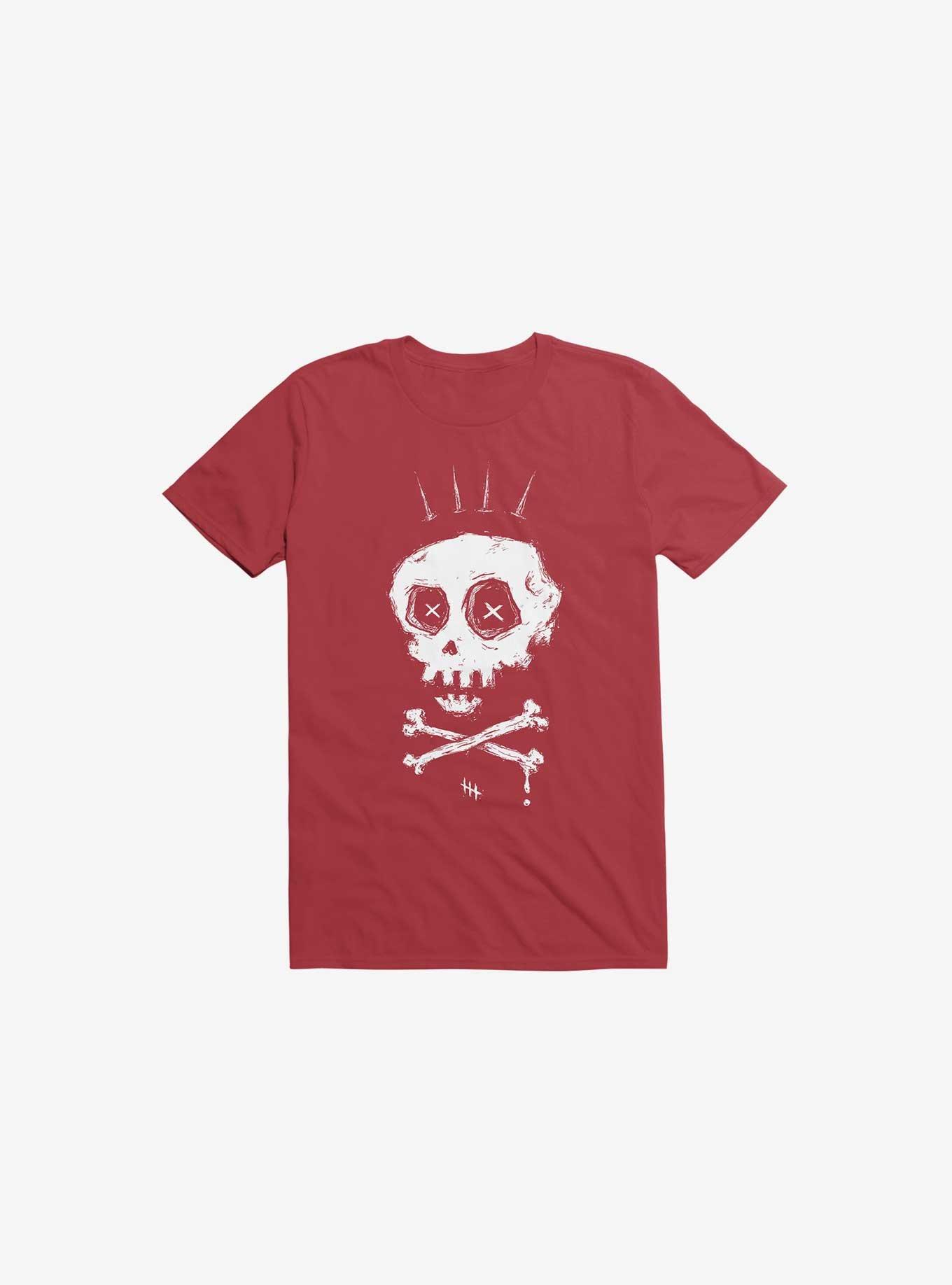 THRDLESS Crown Old Bones Red T-Shirt