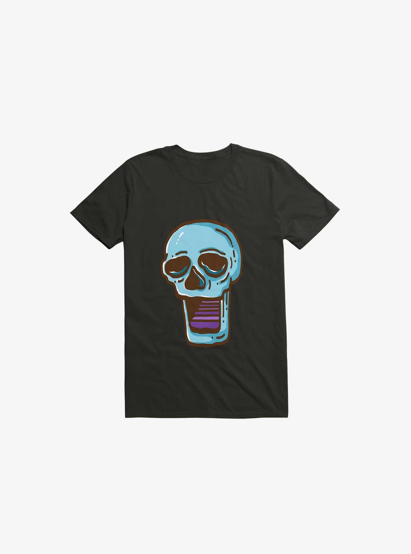 Modern Skull Black T-Shirt