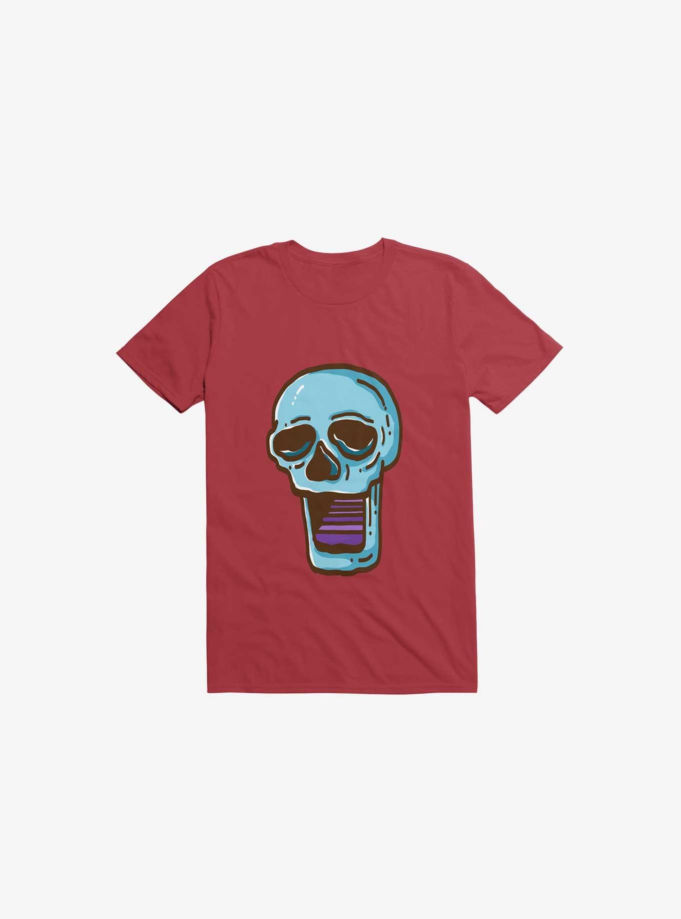 Modern Skull Red T-Shirt