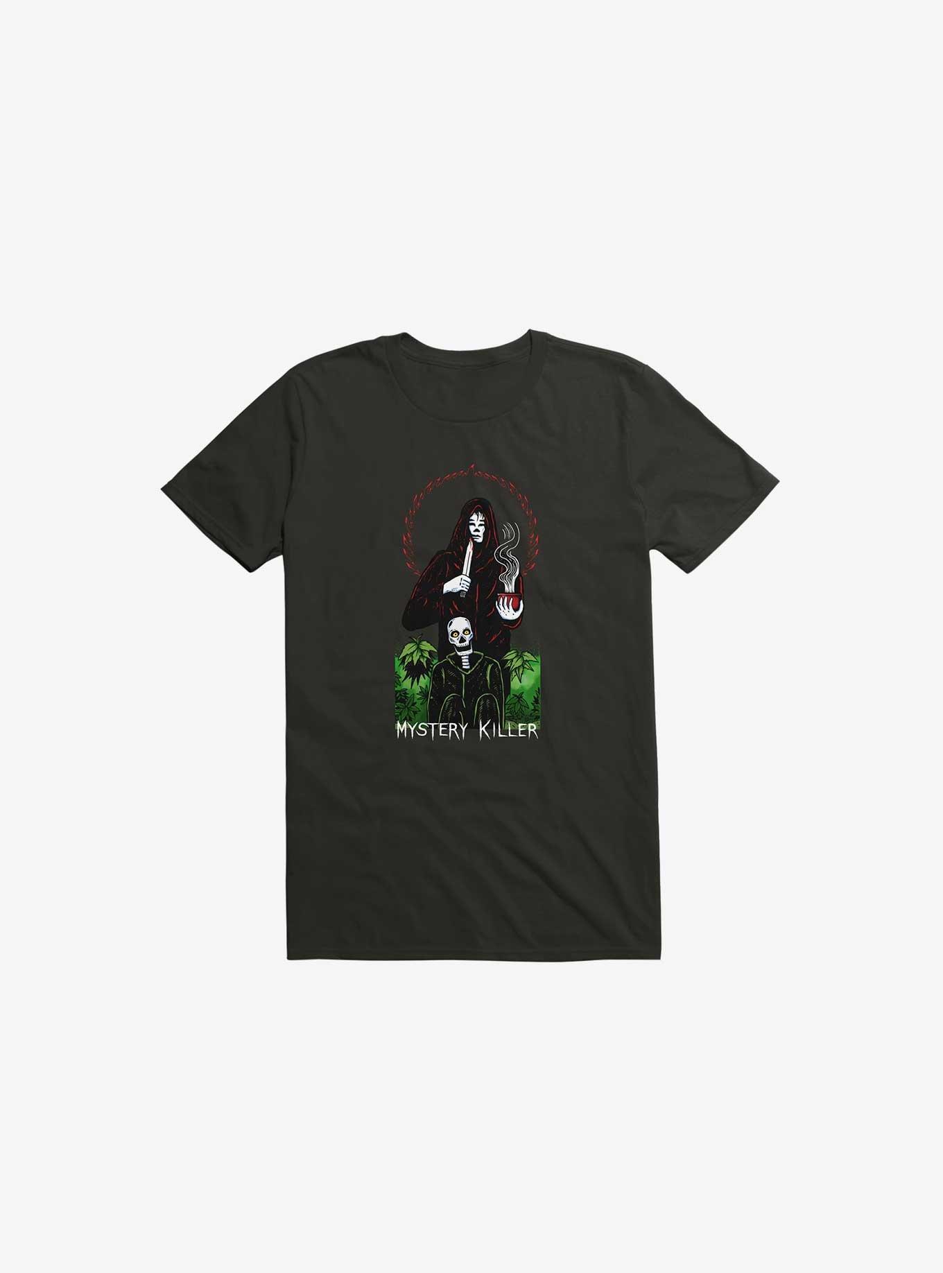 Mystery Killer Black T-Shirt, BLACK, hi-res