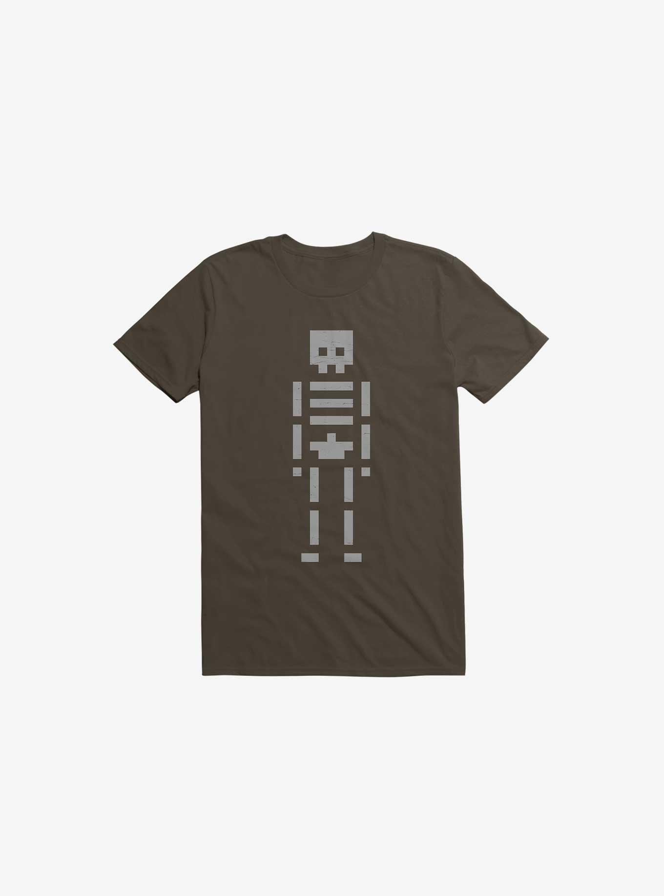 Old Bones Brown T-Shirt, BROWN, hi-res