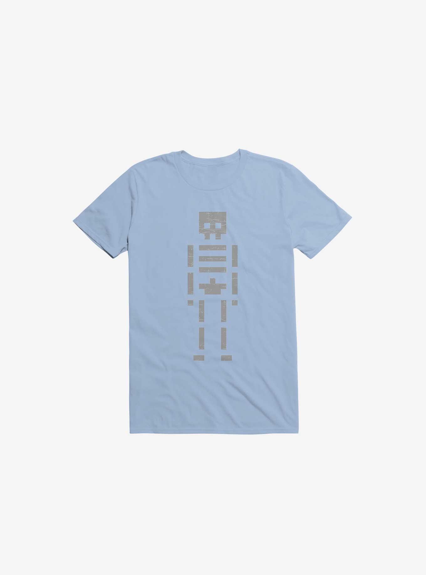 Old Bones Light Blue T-Shirt, LIGHT BLUE, hi-res