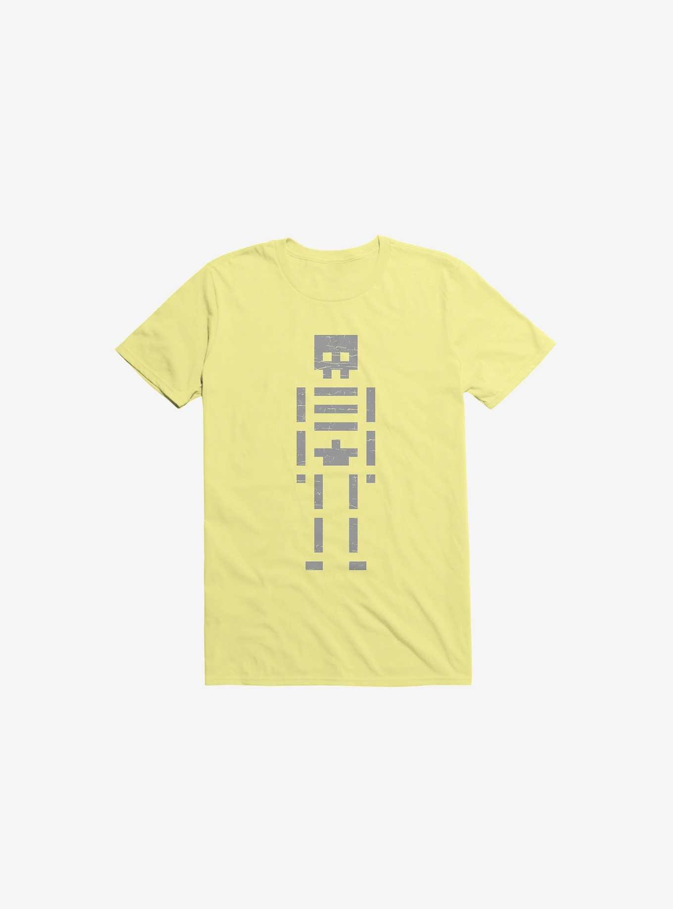 Old Bones Corn Silk Yellow T-Shirt, , hi-res