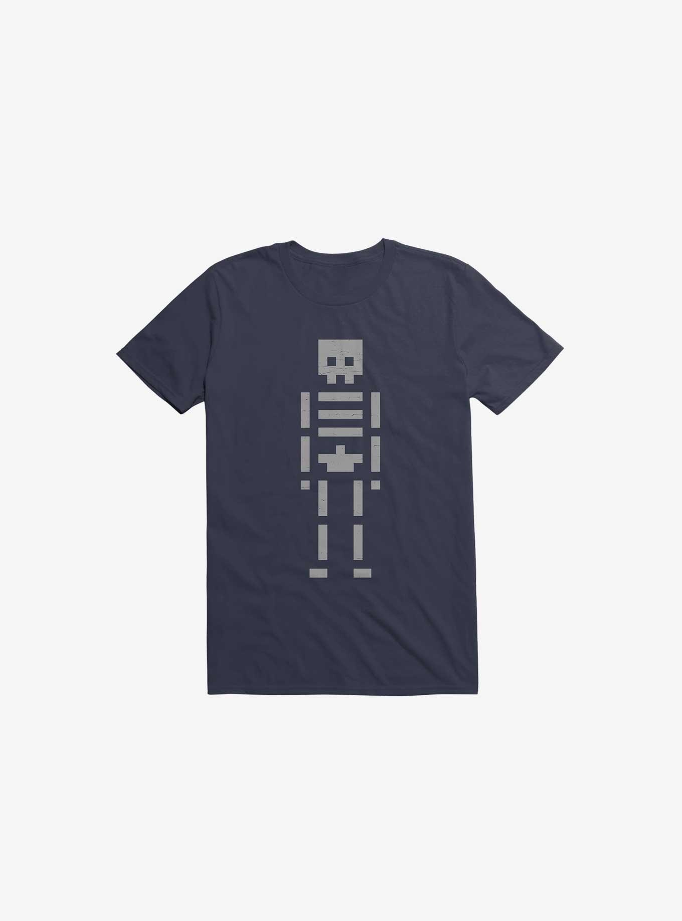 Old Bones Navy Blue T-Shirt, , hi-res
