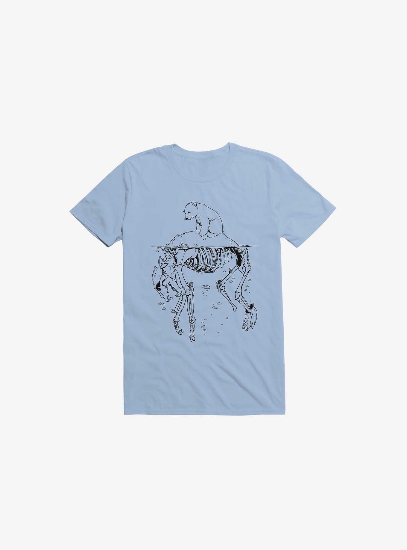 Polar Mother Light Blue T-Shirt, LIGHT BLUE, hi-res