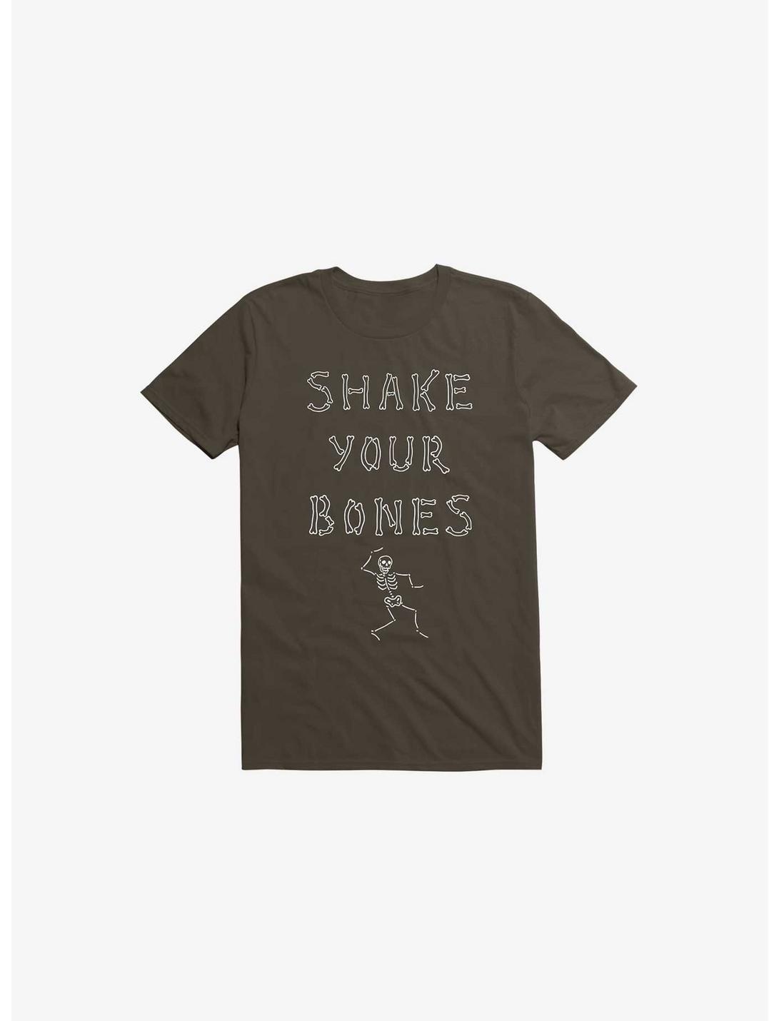Shake Your Bones Brown T-Shirt, BROWN, hi-res