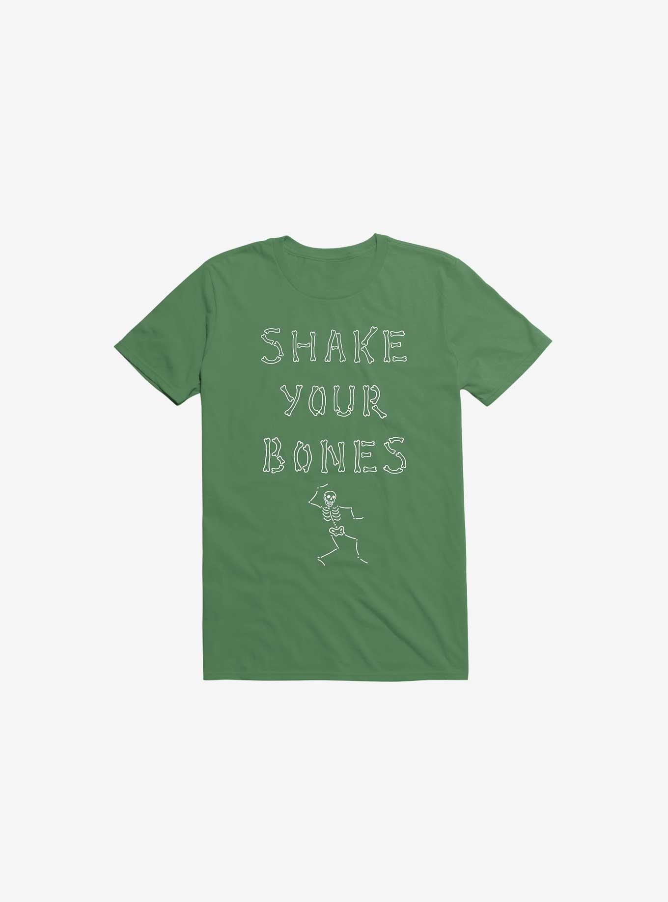 Shake Your Bones Kelly Green T-Shirt