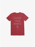 Shake Your Bones Red T-Shirt, RED, hi-res