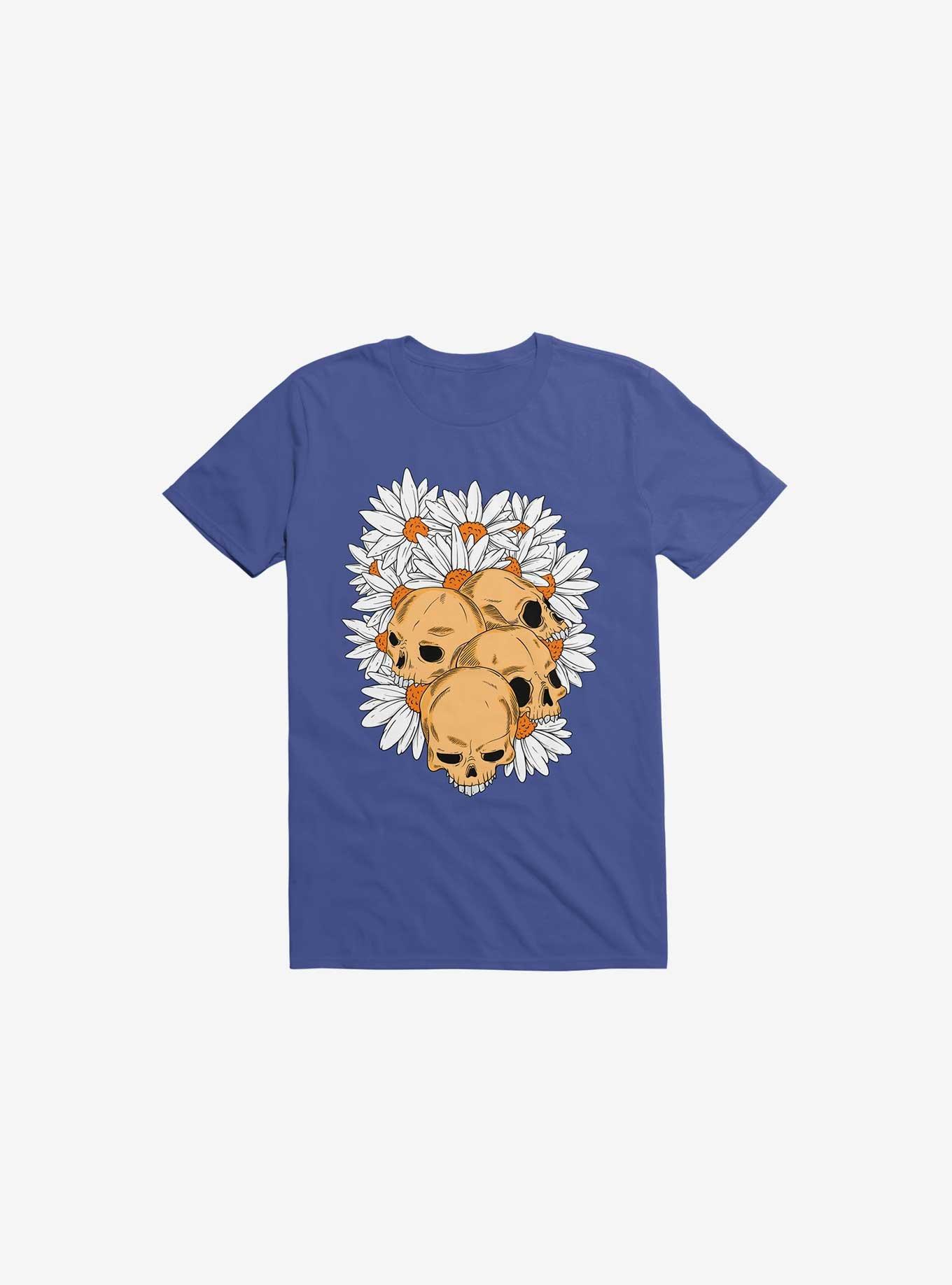 Skull Have Chance Royal Blue T-Shirt, , hi-res