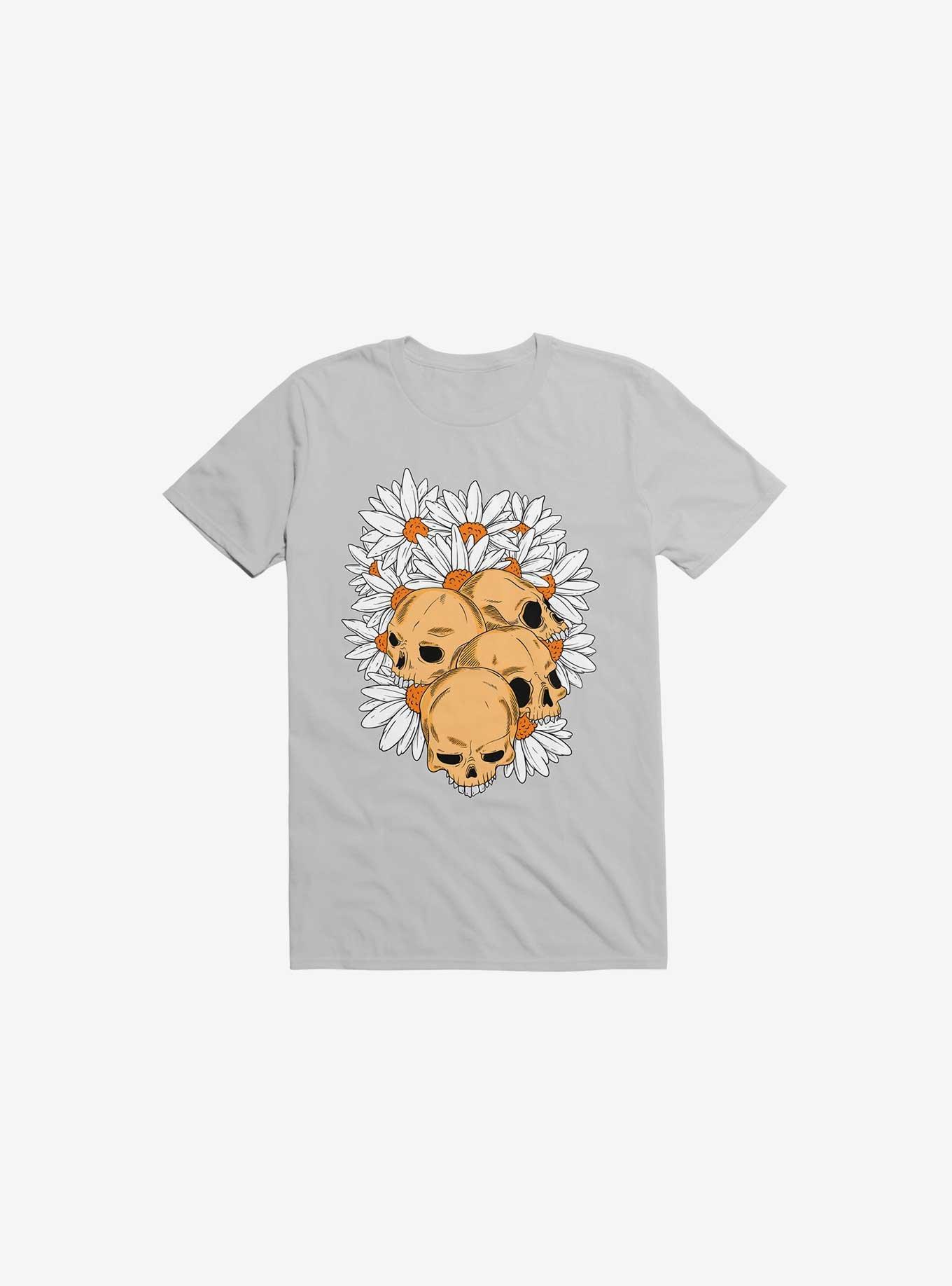 Skull Have Chance Ice Grey T-Shirt, , hi-res