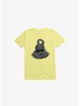 Snake & Skull Corn Silk Yellow T-Shirt, CORN SILK, hi-res