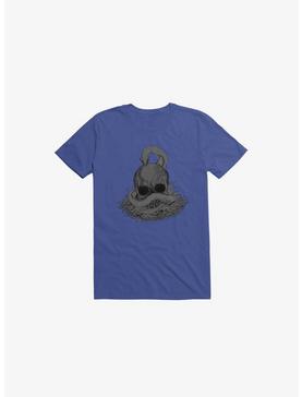 Snake & Skull Royal Blue T-Shirt, , hi-res
