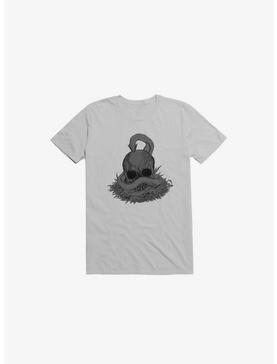Snake & Skull Ice Grey T-Shirt, , hi-res