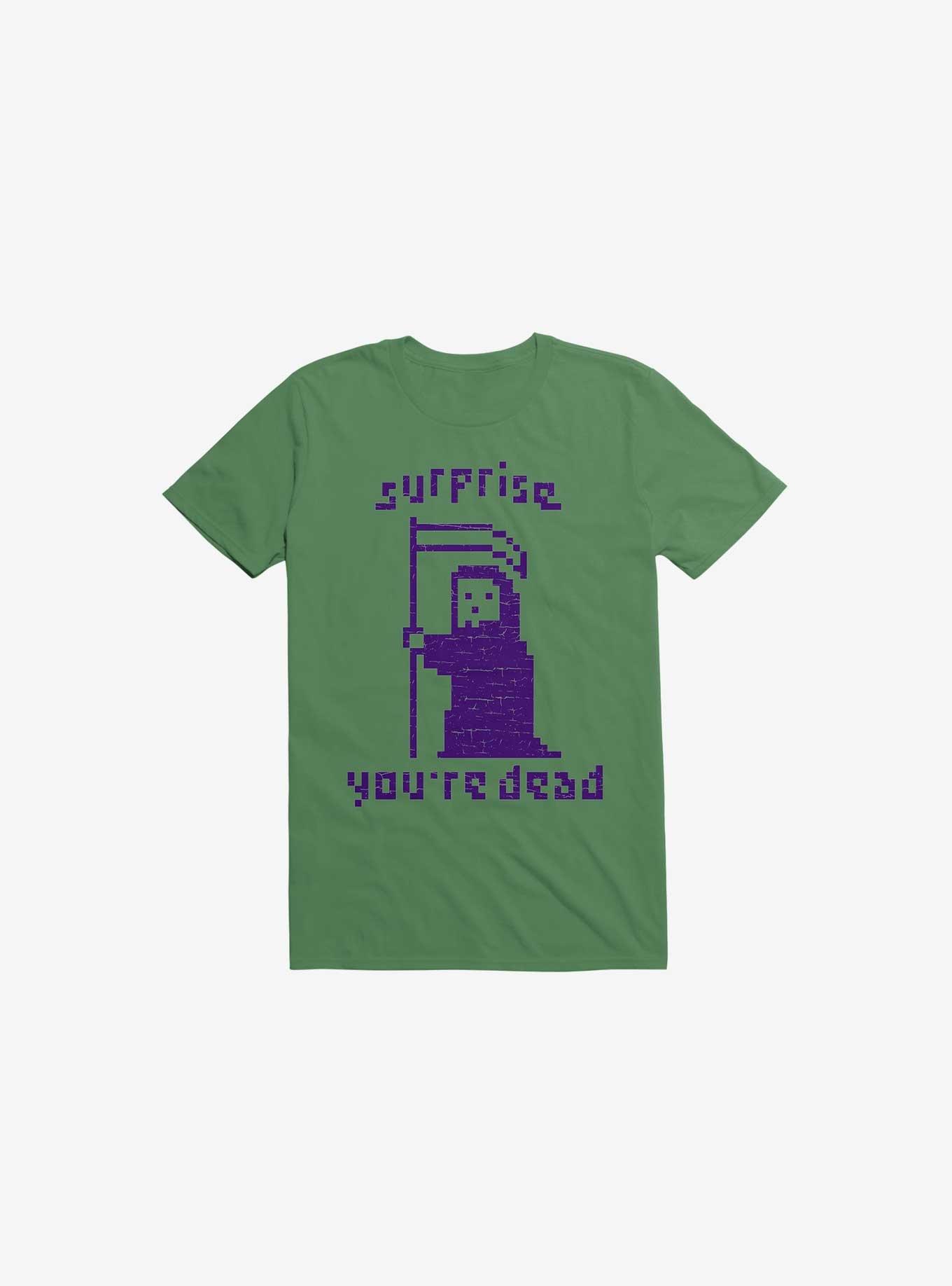 Surprise You're Dead Kelly Green T-Shirt, KELLY GREEN, hi-res