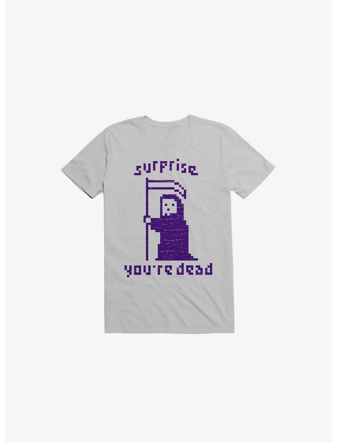Surprise You're Dead Ice Grey T-Shirt, ICE GREY, hi-res