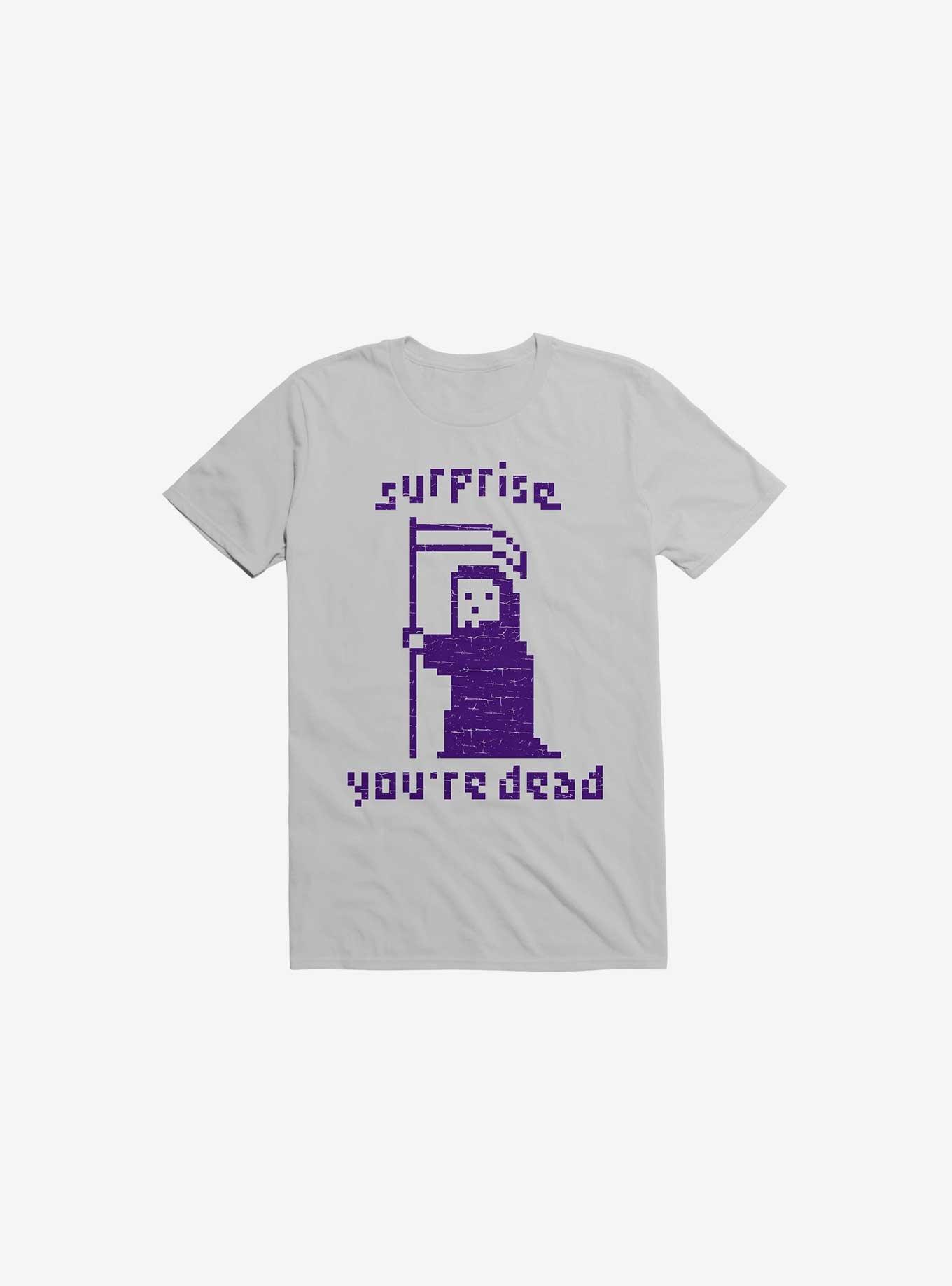 Surprise You're Dead Ice Grey T-Shirt, ICE GREY, hi-res