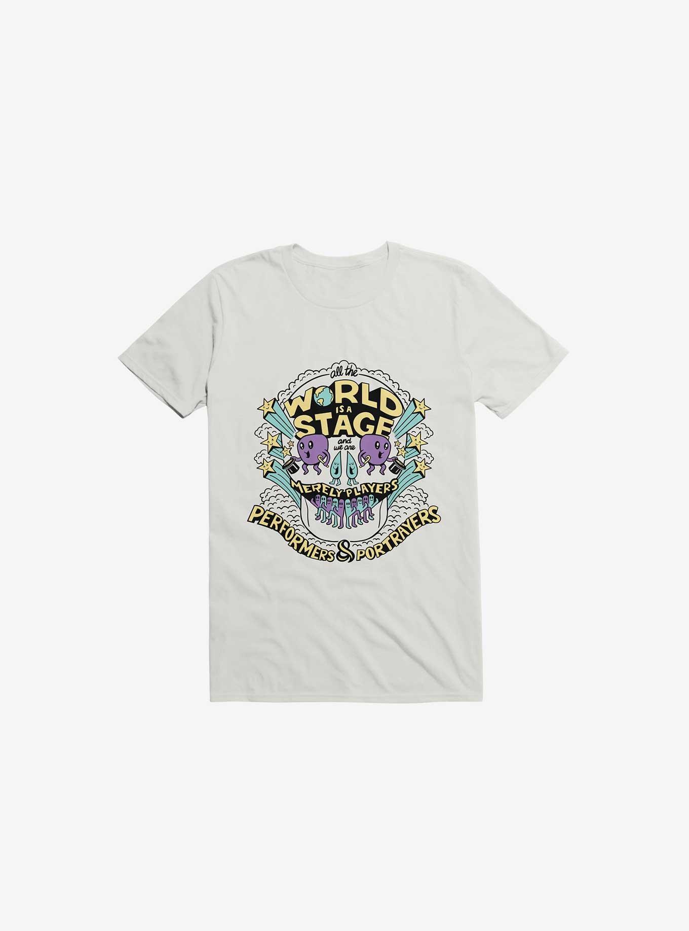 World Stage White T-Shirt, WHITE, hi-res