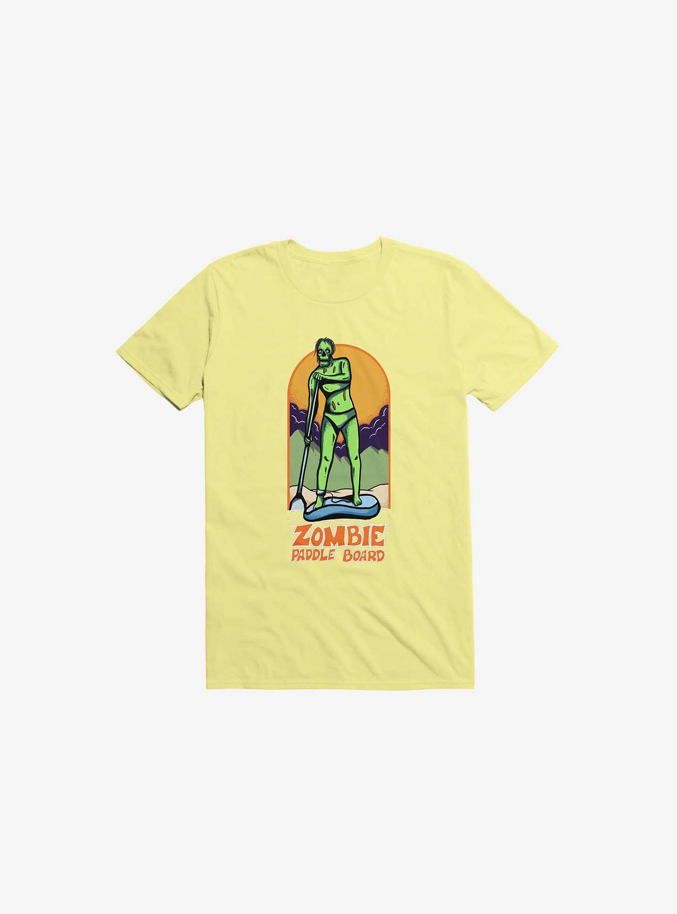 Zombie Paddle Board Corn Silk Yellow T-Shirt, , hi-res