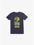 Zombie Paddle Board Navy Blue T-Shirt, NAVY, hi-res