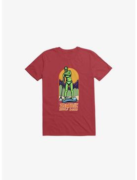 Zombie Paddle Board Red T-Shirt, , hi-res