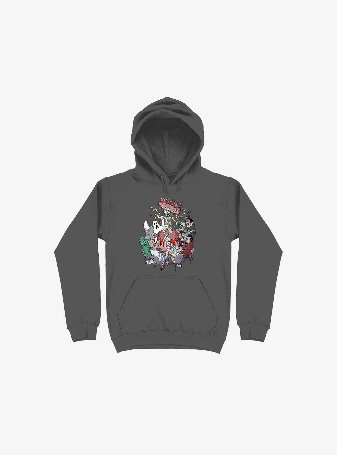 Celebration! Monsters Asphalt Grey Hoodie, , hi-res
