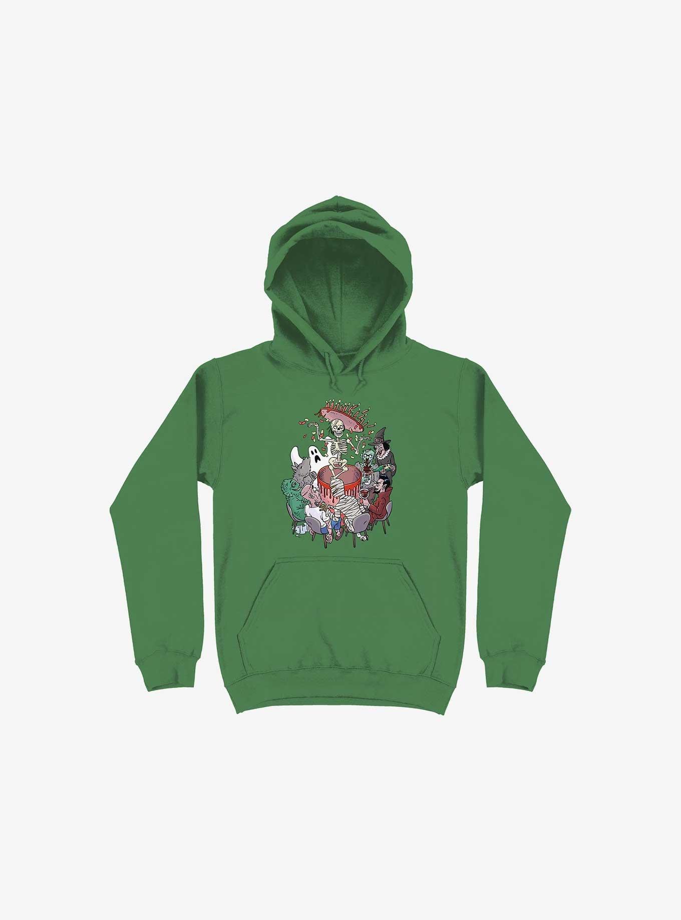 Celebration! Monsters Kelly Green Hoodie