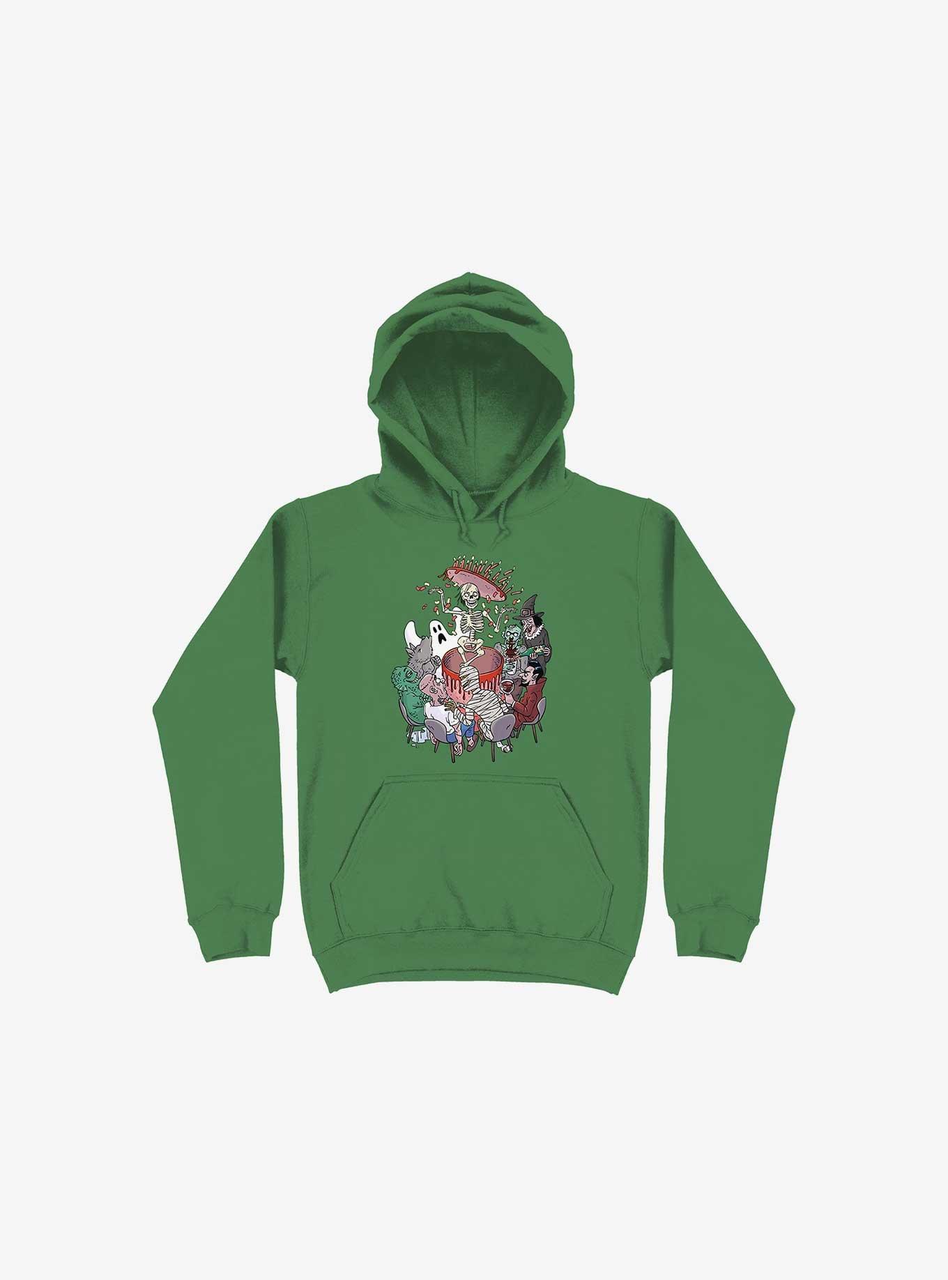 Celebration! Monsters Kelly Green Hoodie, KELLY GREEN, hi-res