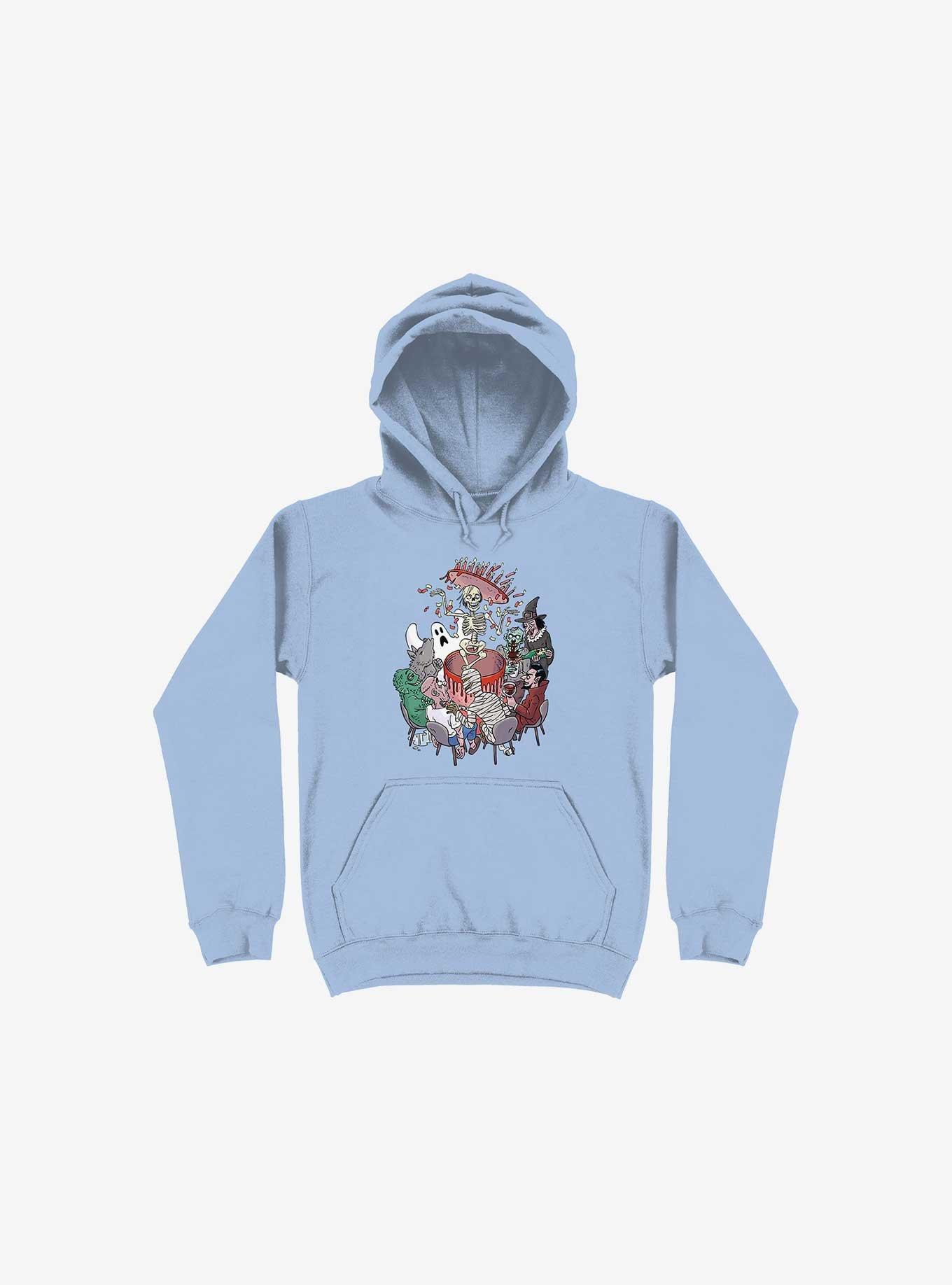 Celebration! Monsters Light Blue Hoodie