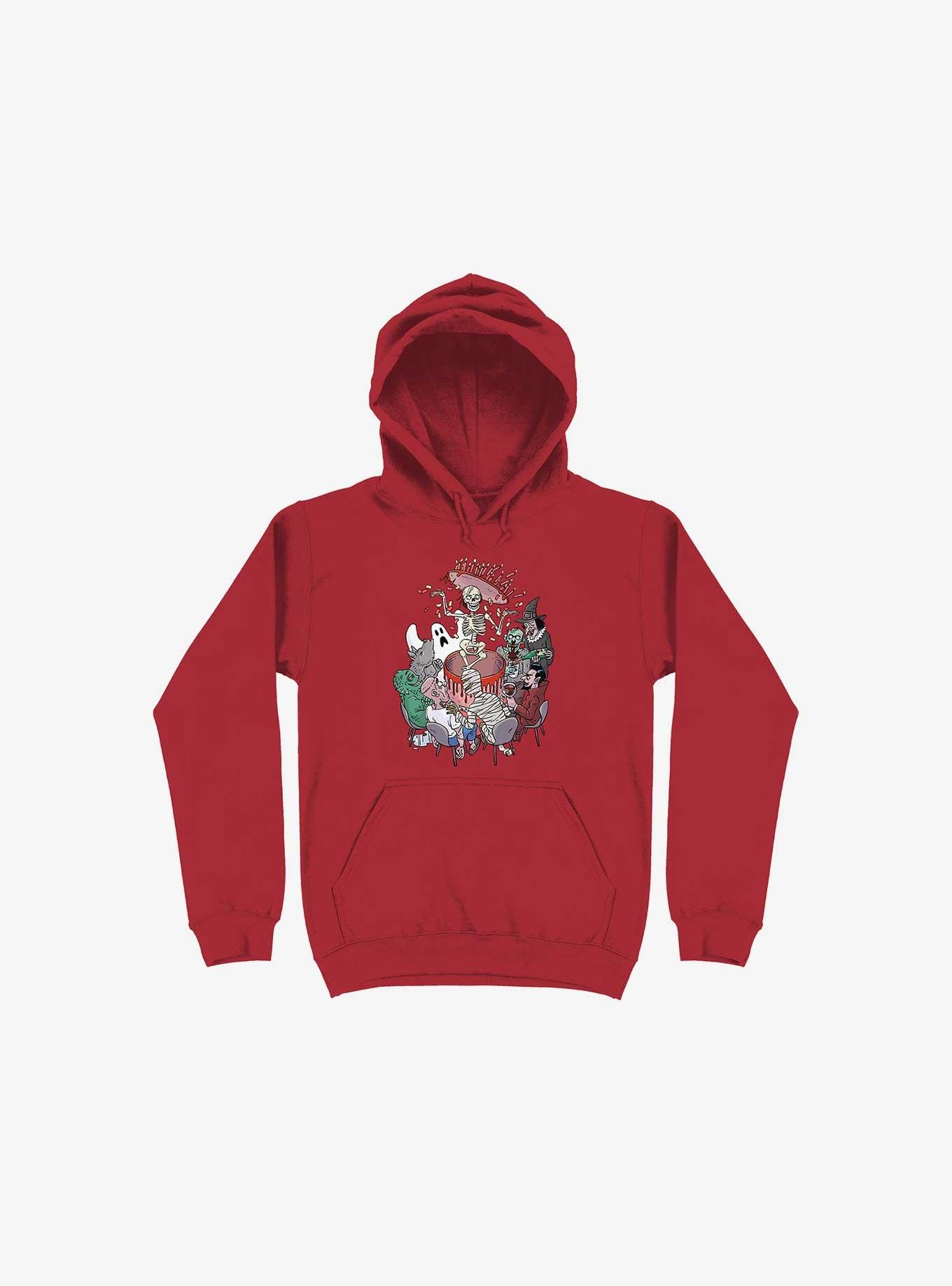 Celebration! Monsters Red Hoodie, , hi-res