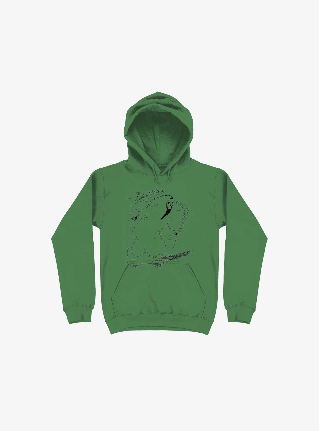 Deathline Reaper Kelly Green Hoodie, KELLY GREEN, hi-res