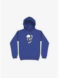 Dynamical Skull Royal Blue Hoodie, ROYAL, hi-res