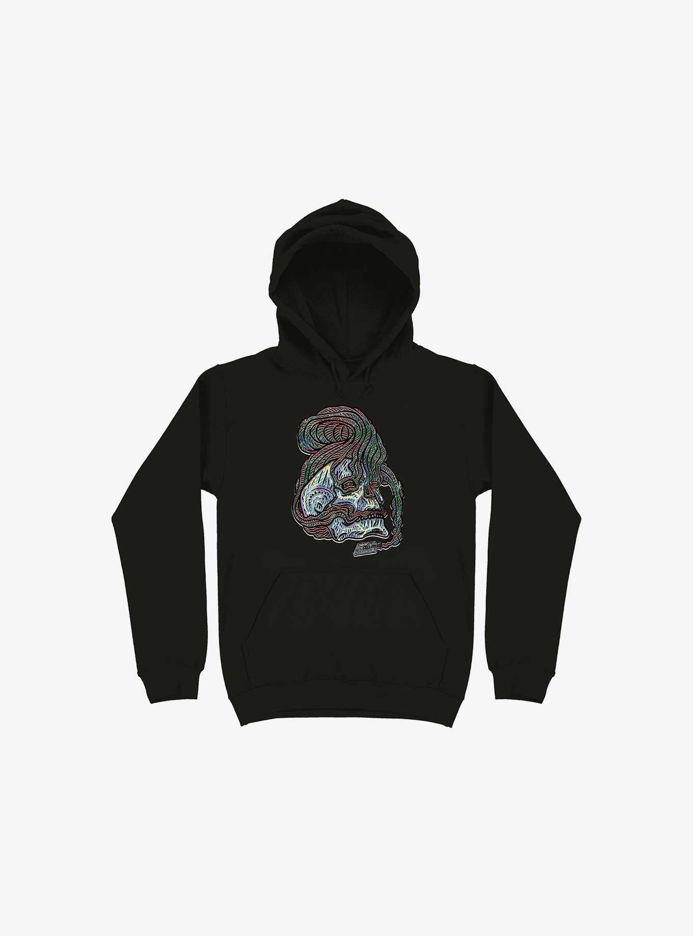 Love Bone Black Hoodie, , hi-res