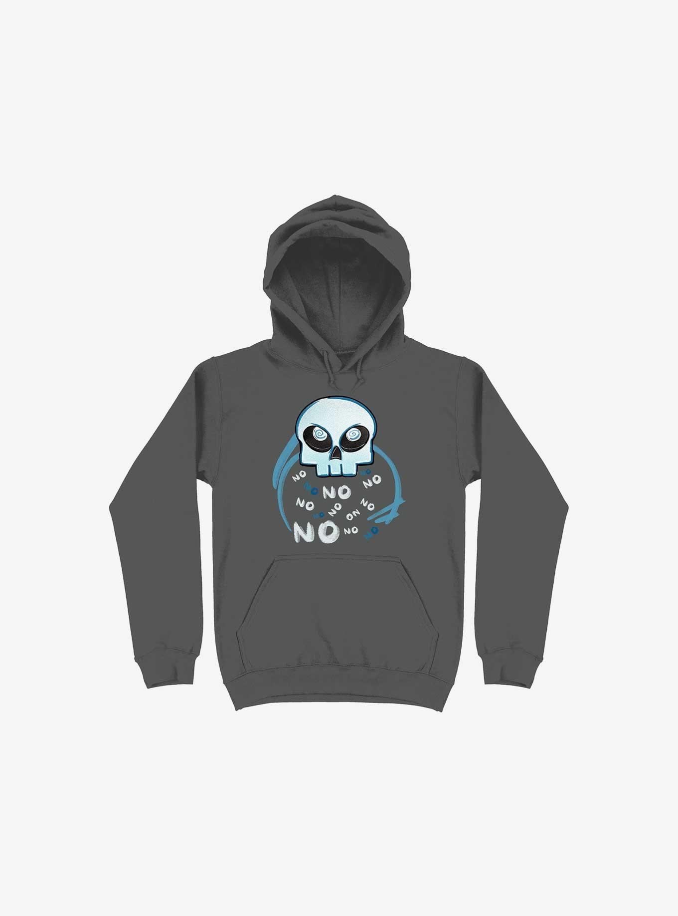 No Skull Asphalt Grey Hoodie