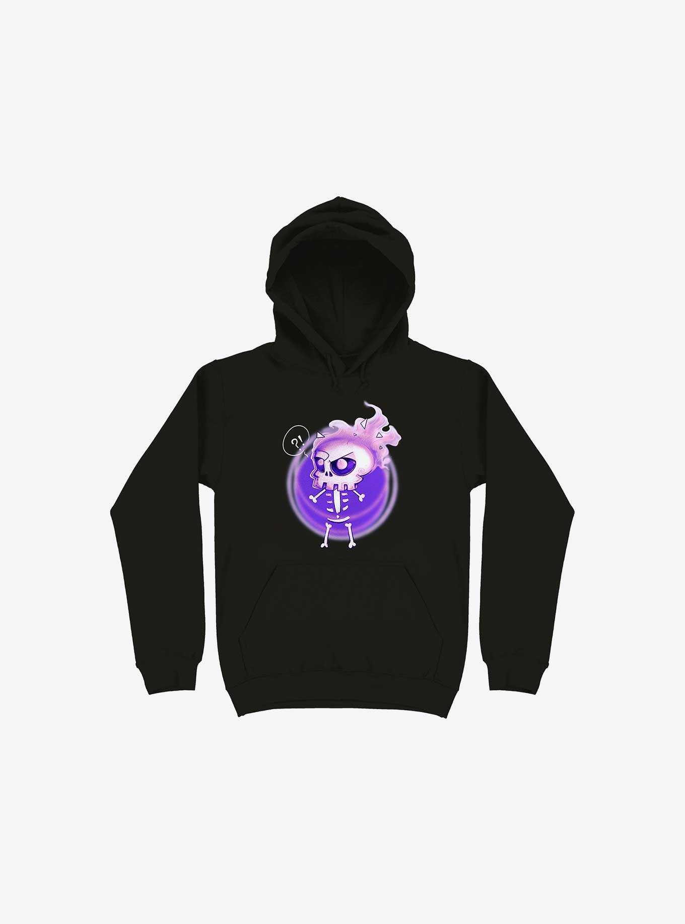 Old Bones?! Black Hoodie, , hi-res