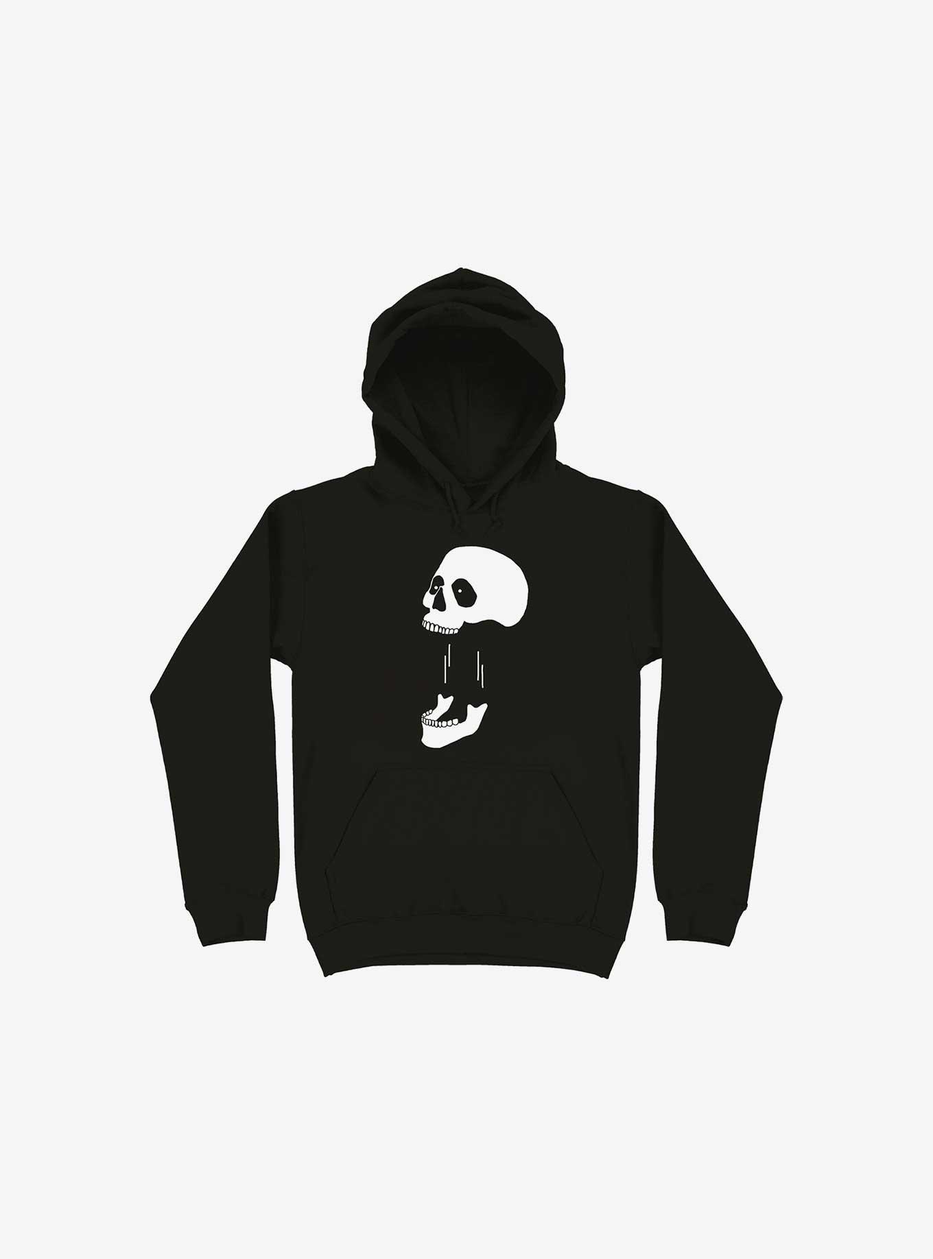Say What? Skull Black Hoodie, , hi-res