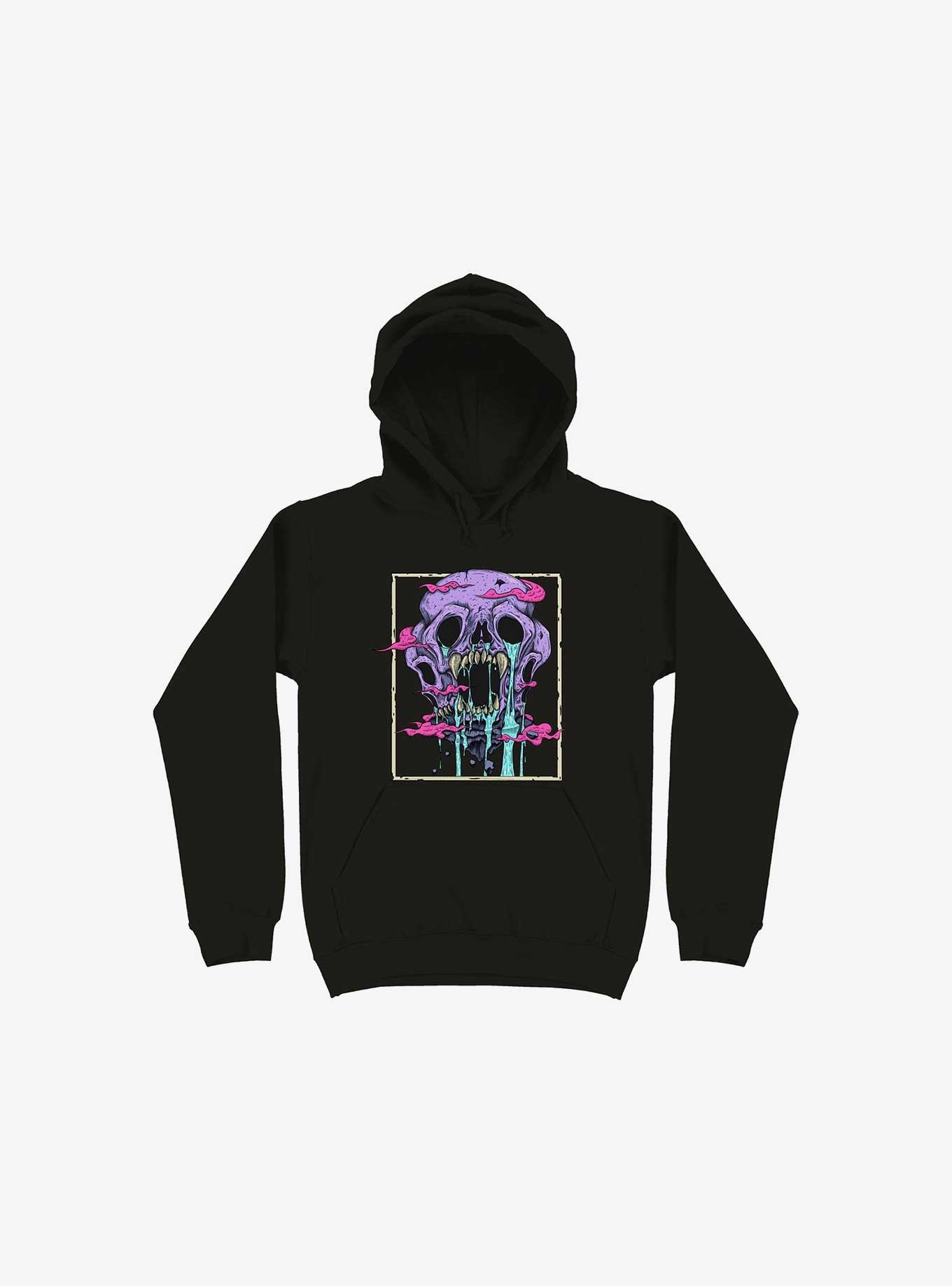 Skull Cave Neverland Black Hoodie, , hi-res