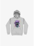 Skull Cave Neverland Silver Hoodie, SILVER, hi-res