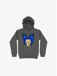 Wings Of Death Butterfly Skull Asphalt Grey Hoodie, ASPHALT, hi-res