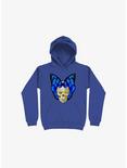Wings Of Death Butterfly Skull Royal Blue Hoodie, ROYAL, hi-res