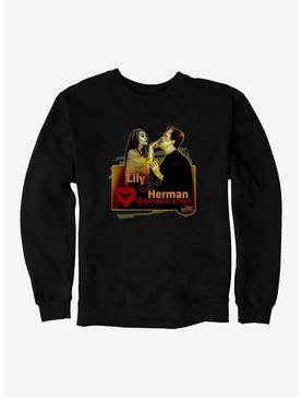 The Munsters Lily & Herman Monster Love Sweatshirt, , hi-res