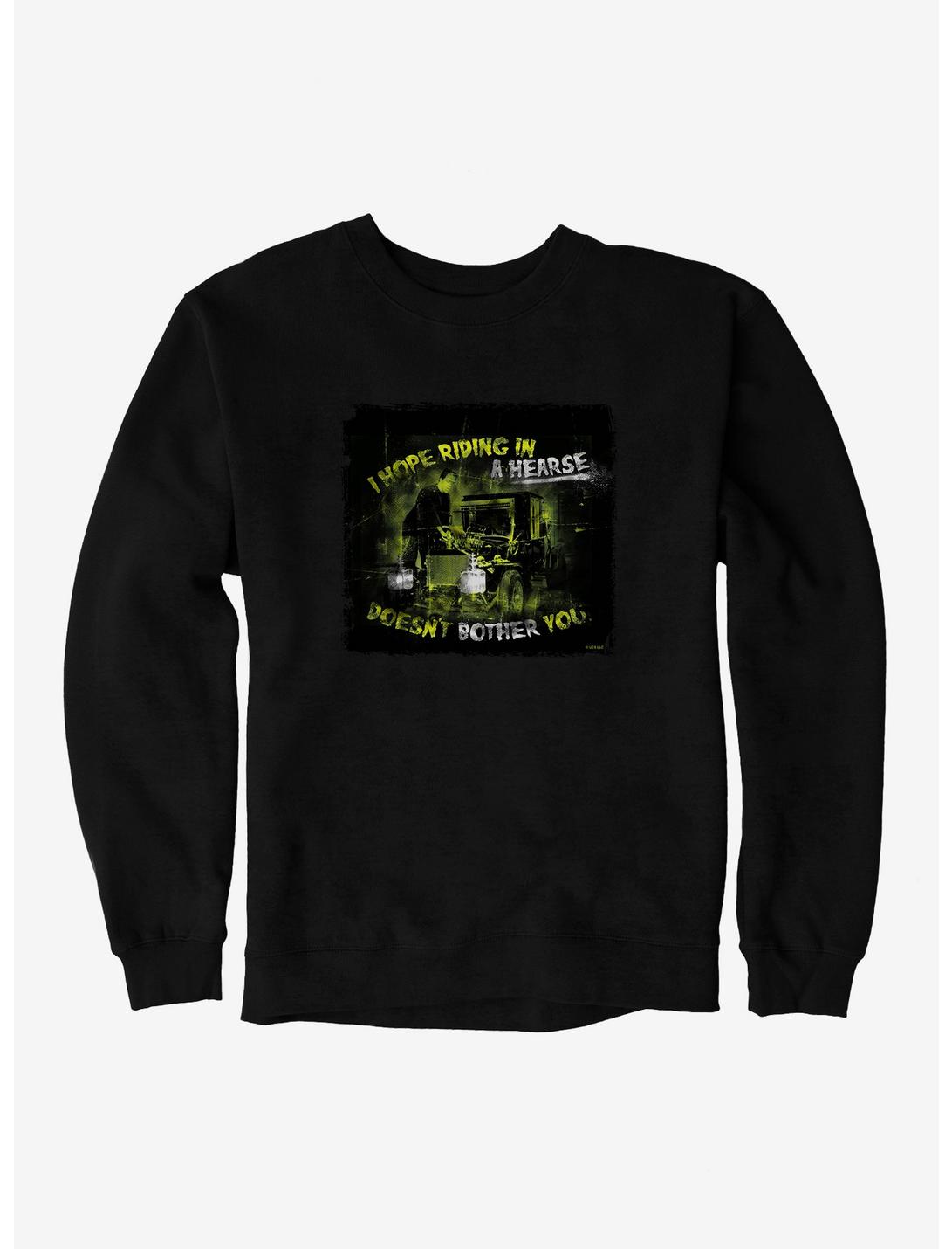 The Munsters Riding A Hearse Sweatshirt, , hi-res