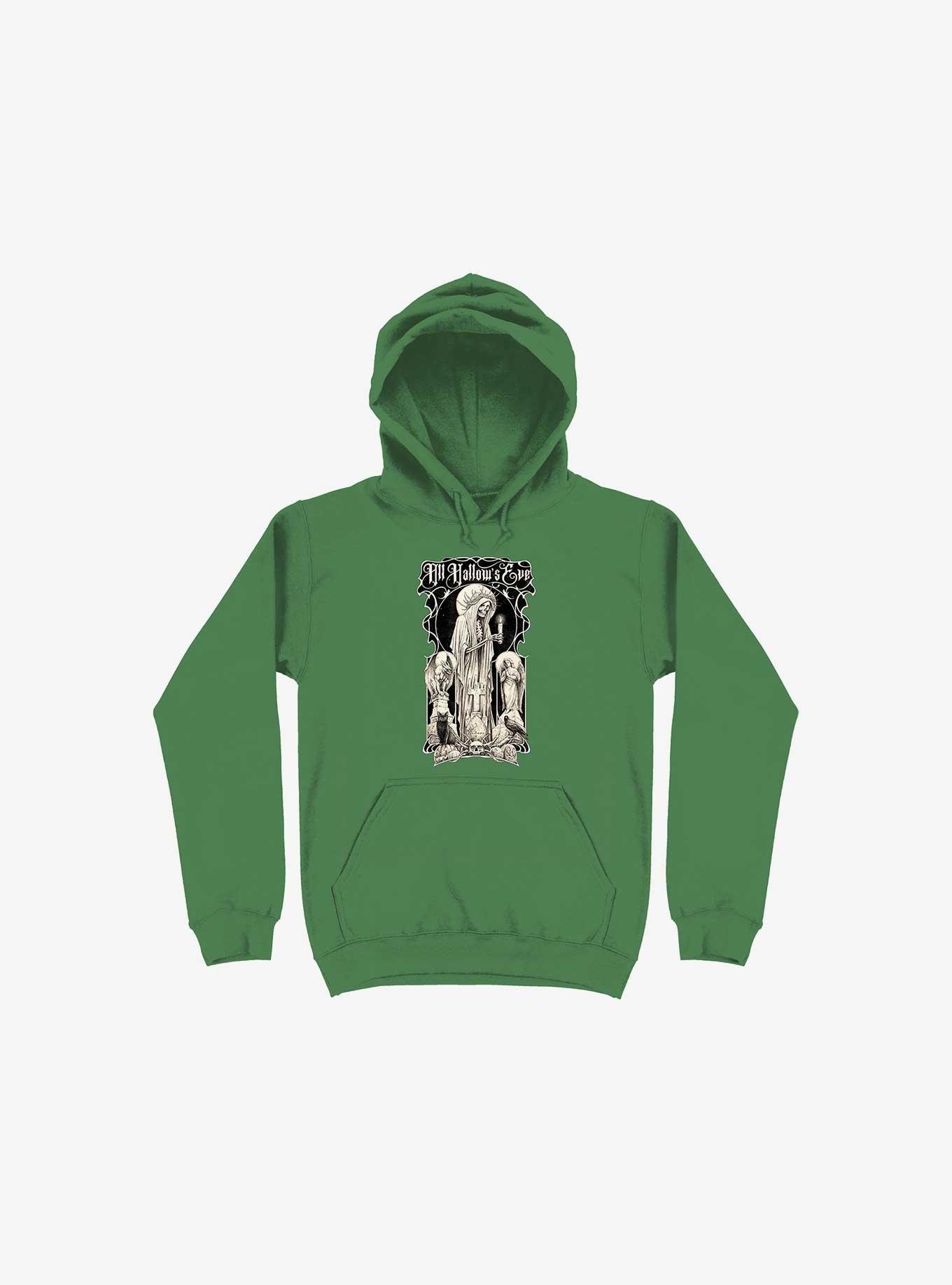 All Hallow's Eve Kelly Green Hoodie