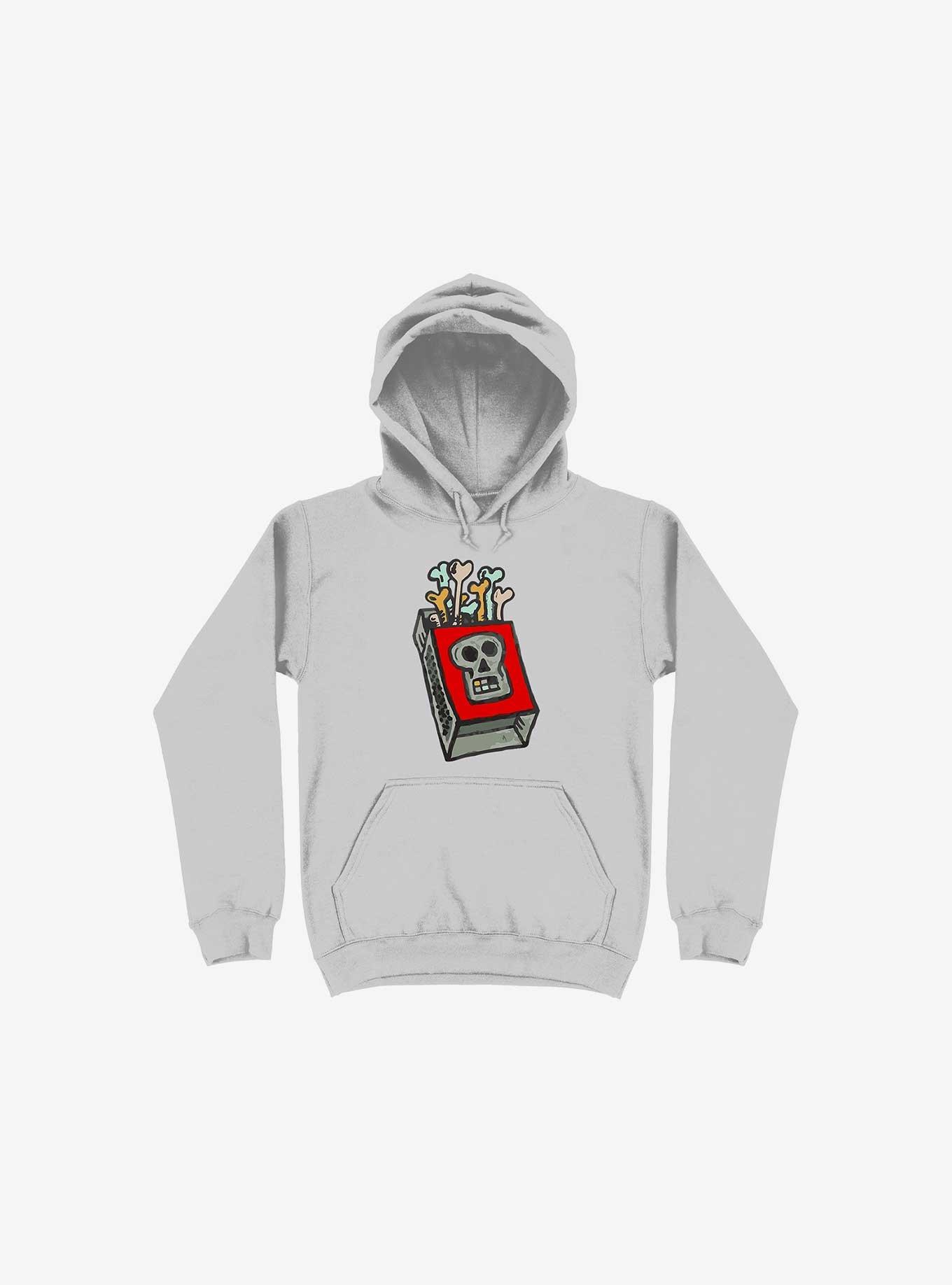 Bonesticks #12 Silver Hoodie