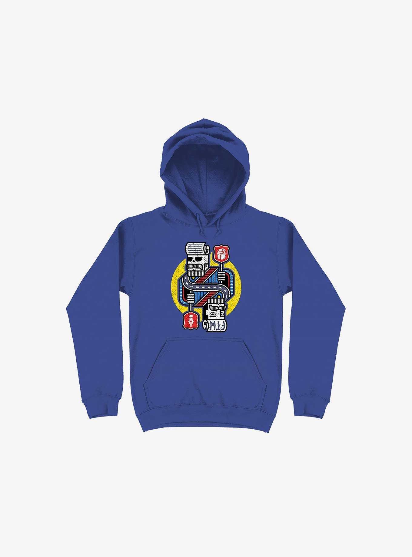 For The Win Royal Blue Hoodie, , hi-res