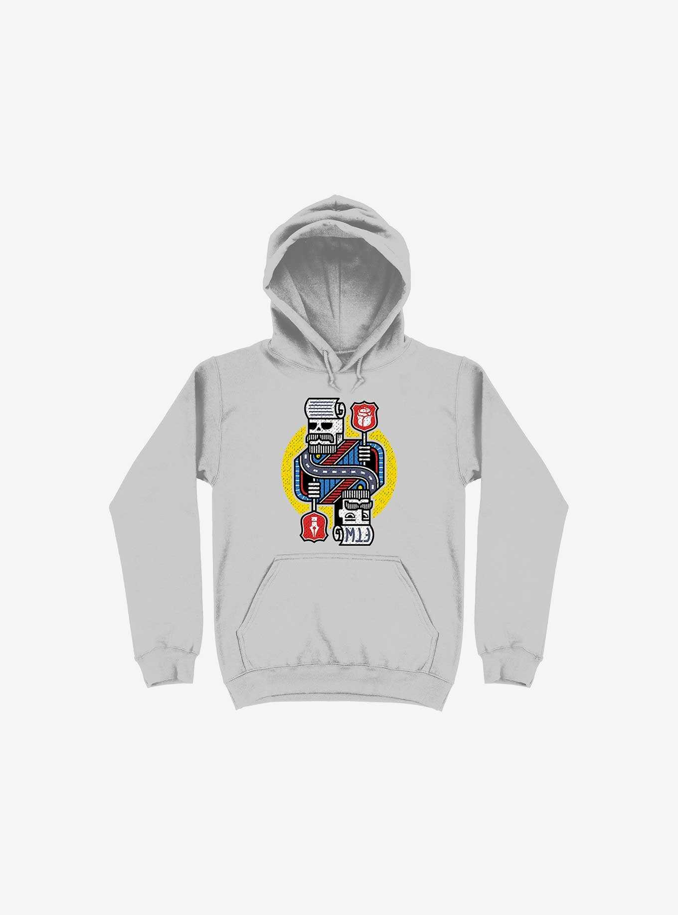 For The Win Silver Hoodie, , hi-res