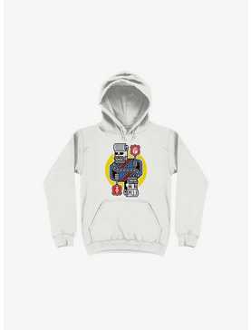 For The Win White Hoodie, , hi-res